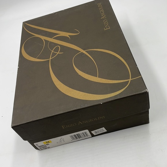 ENZO ANGIOLINI Dark Pink Fuchsia Peep Toe Platform Suede Heels - Picture 7 of 7